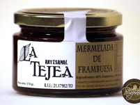 Mermelada de frambuesa "La Tejea"